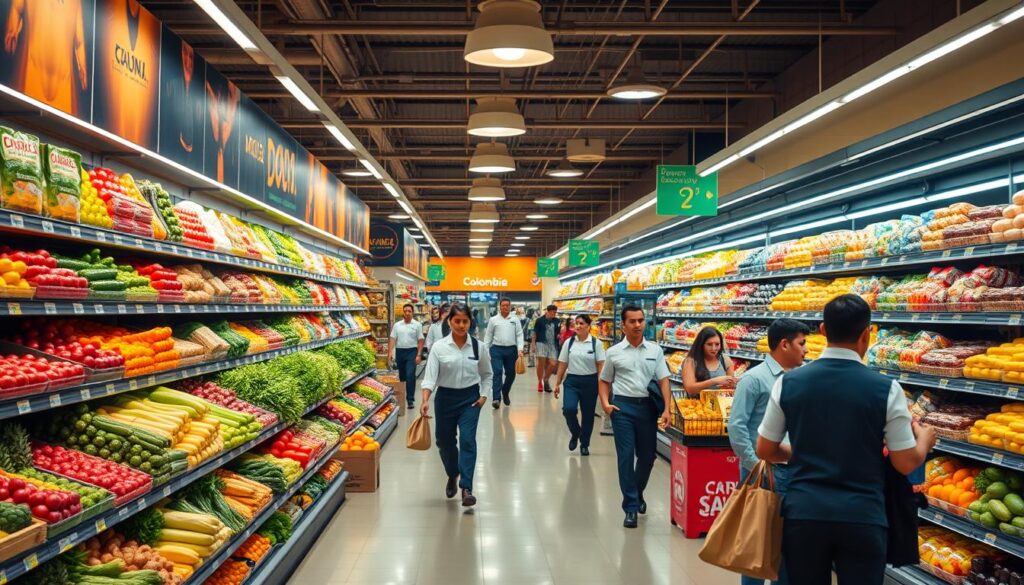 Emprego em Supermercado da Colômbia: Guia definitivo